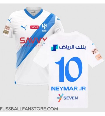 Al-Hilal Neymar Jr #10 Replik Auswärtstrikot 2023-24 Kurzarm